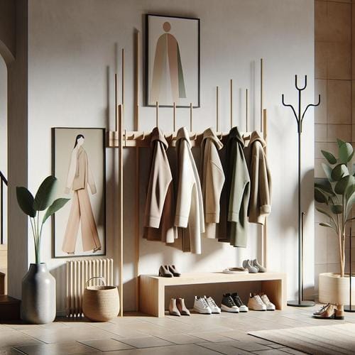 Minimalismus im Flur: Ordnung und Stil harmonisch vereint minimalismus, flur, eingangsbereich, ordnung, design