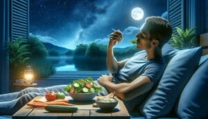 ✨ Achtsam Essen, Besser Schlafen! 🌙