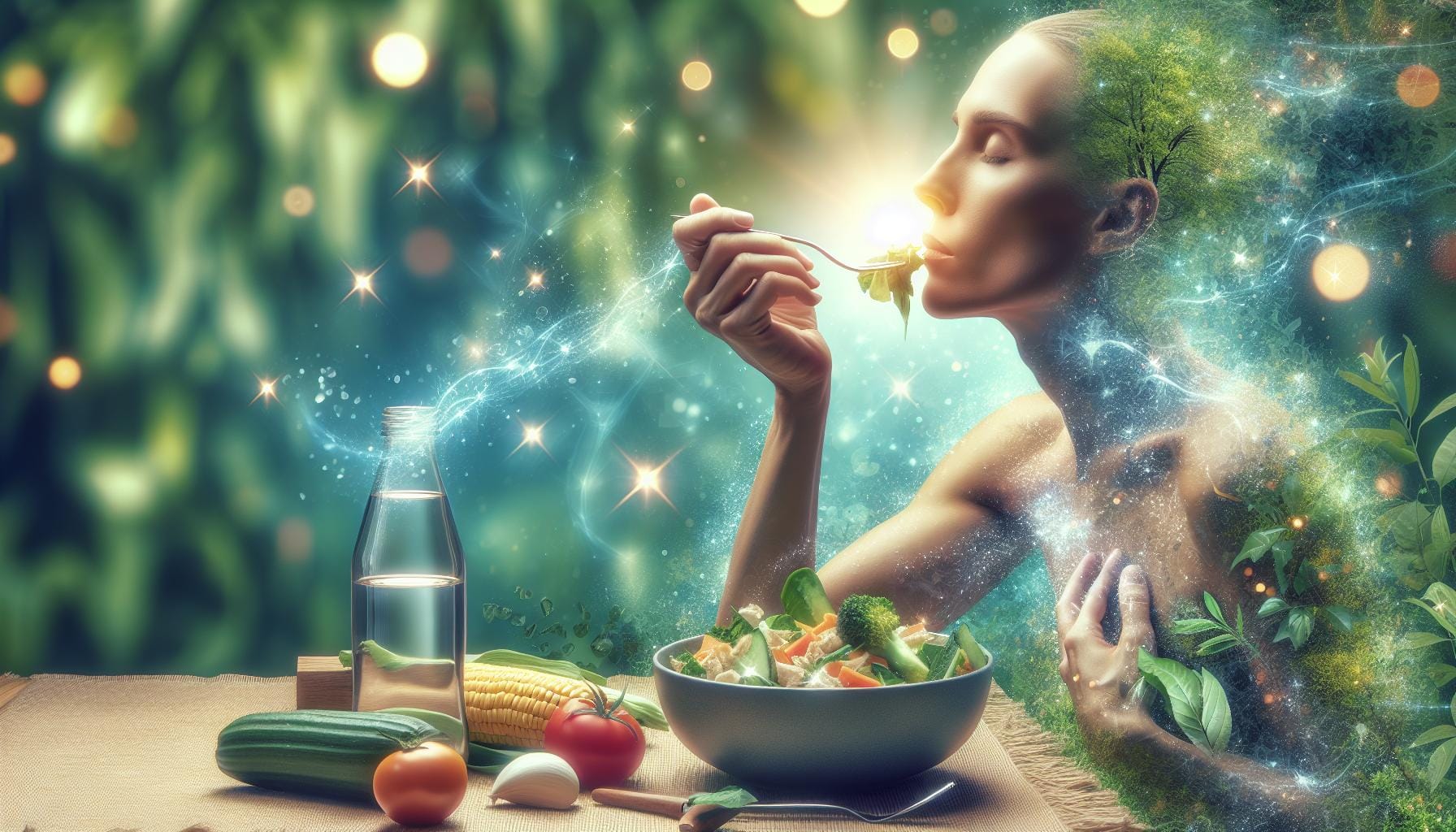 🍏 Achtsam Essen und Strahlen!